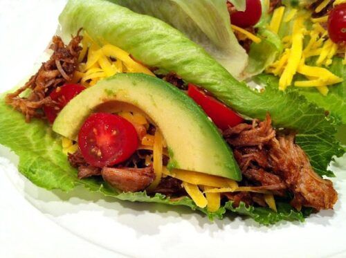 Pulled Pork Lettuce Wraps by Recipe Girl