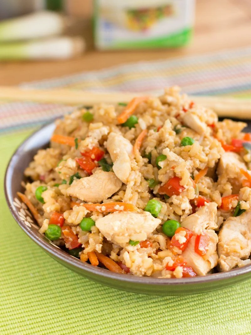 Protein-Loaded Chicken Fried Rice Recipe - The Weary Chef