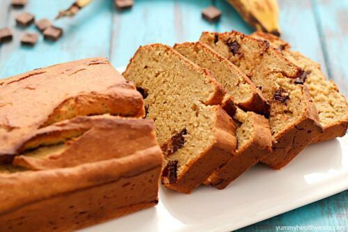 Secret Ingredient Healthy Banana Bread by Yummy Healthy Easy