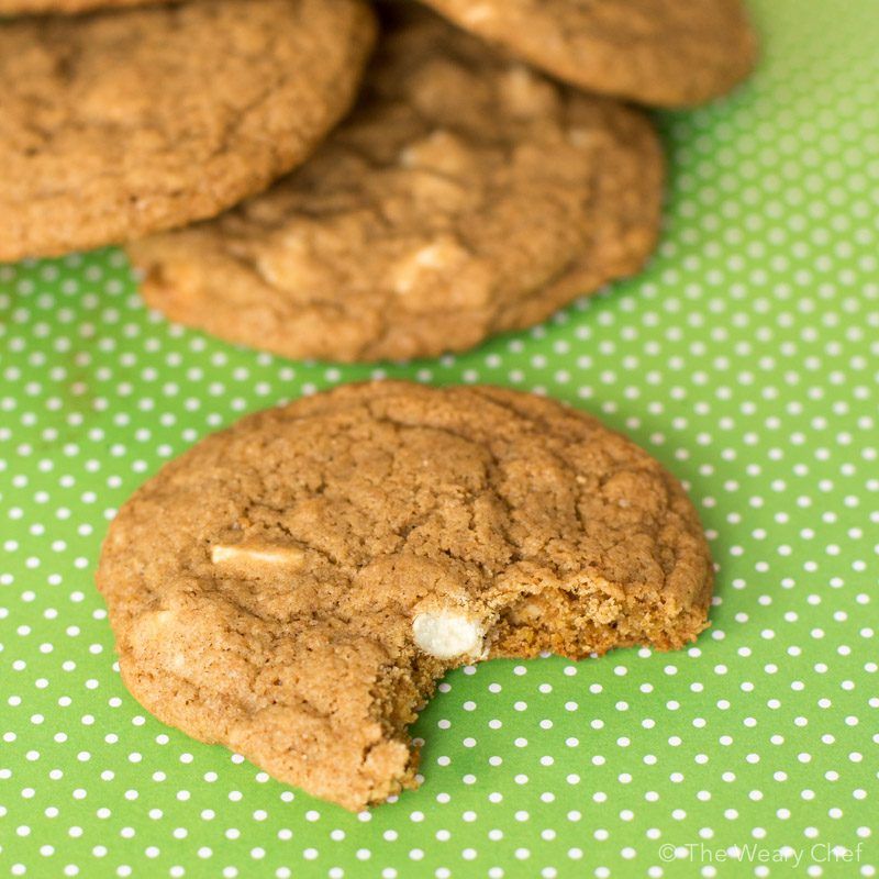 Take a bite of the rich, creamy taste of your favorite coffee drink in these White Chocolate Mocha Cookies!