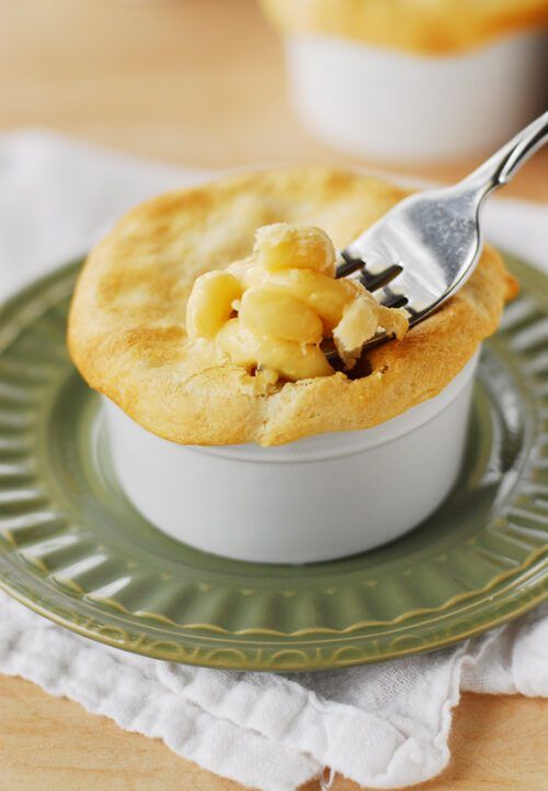 Macaroni and Cheese Pot Pie by The Gunny Sack (Featured on The Weary Chef)