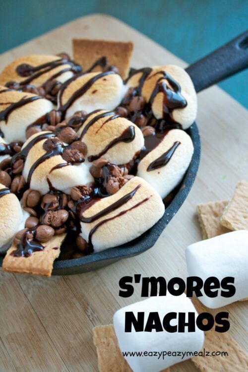 S'mores Nachos - Eazy Peazy Mealz