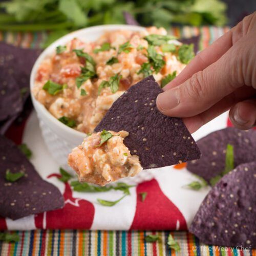 Addictive Shrimp Taco Dip by The Weary Chef