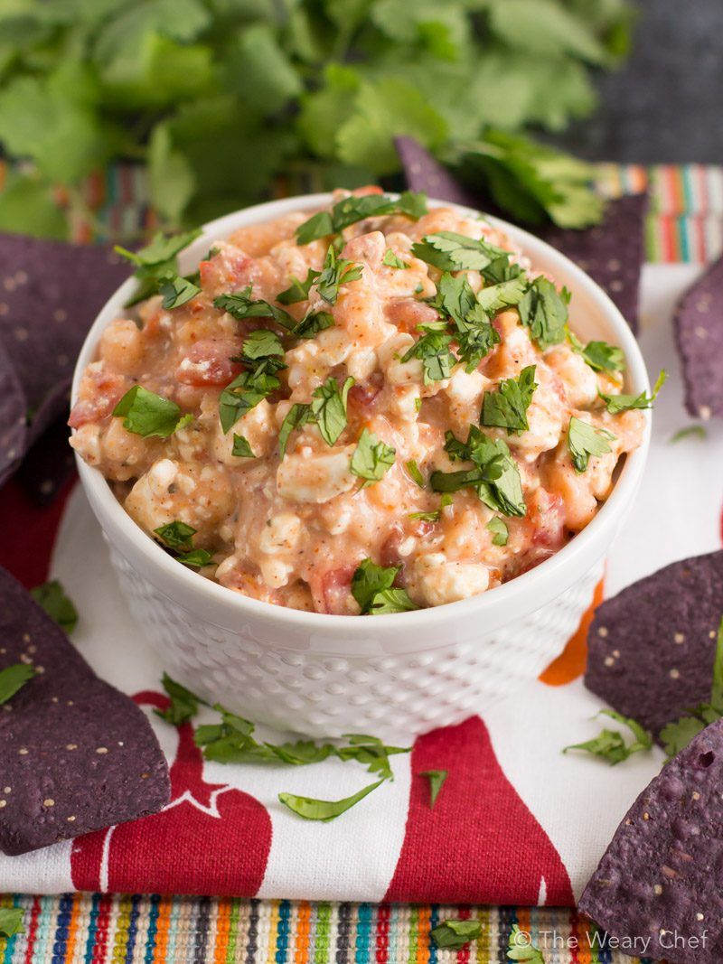 Addictive Shrimp Taco Dip - The Weary Chef