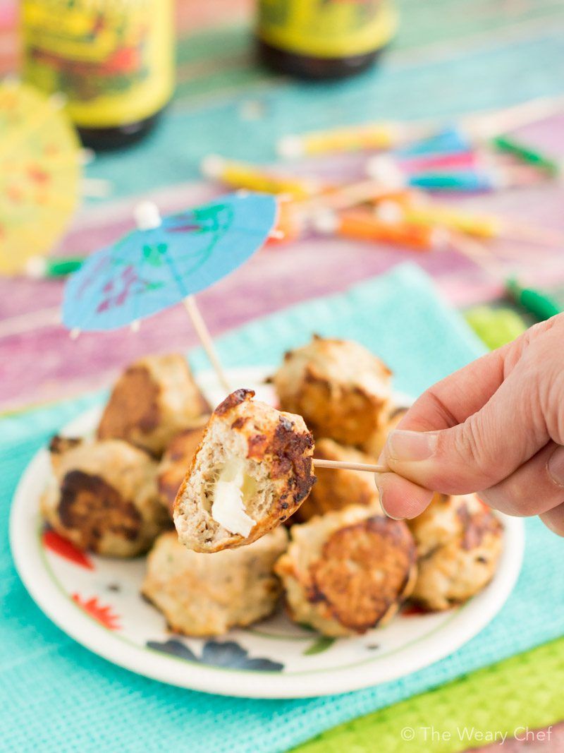 These easy cheesy meatballs are great to serve at parties or throw in marinara sauce for spaghetti!