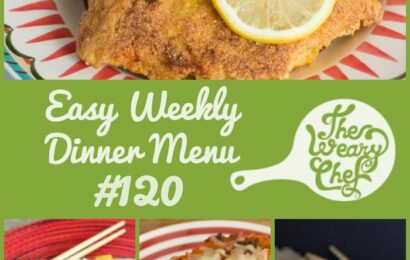 Get easy dinner ideas including Chinese Chicken Pasta Salad, Spinach Artichoke Lasagna, Pan Fried Chicken, and lots more!