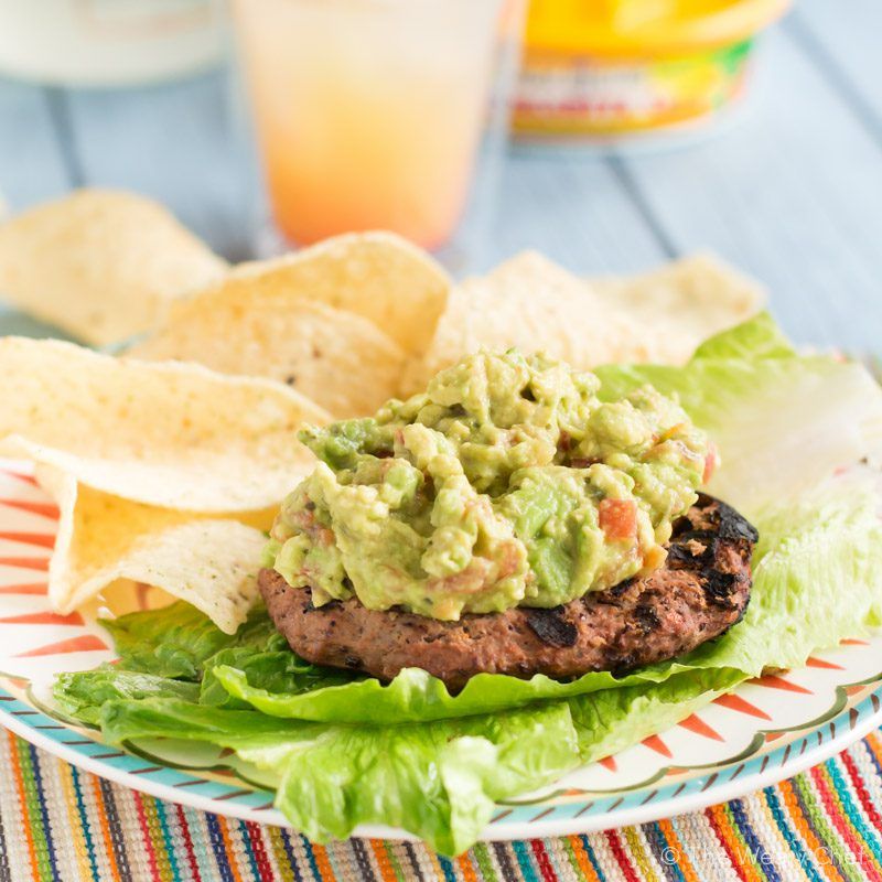 mexican black bean and beef burgers-4