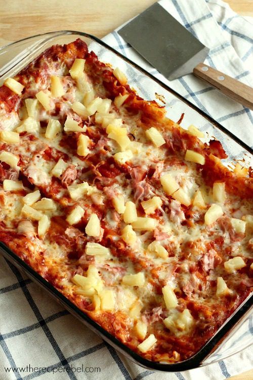 Hawaiian Lasagna On Julie's Eats and Treats
