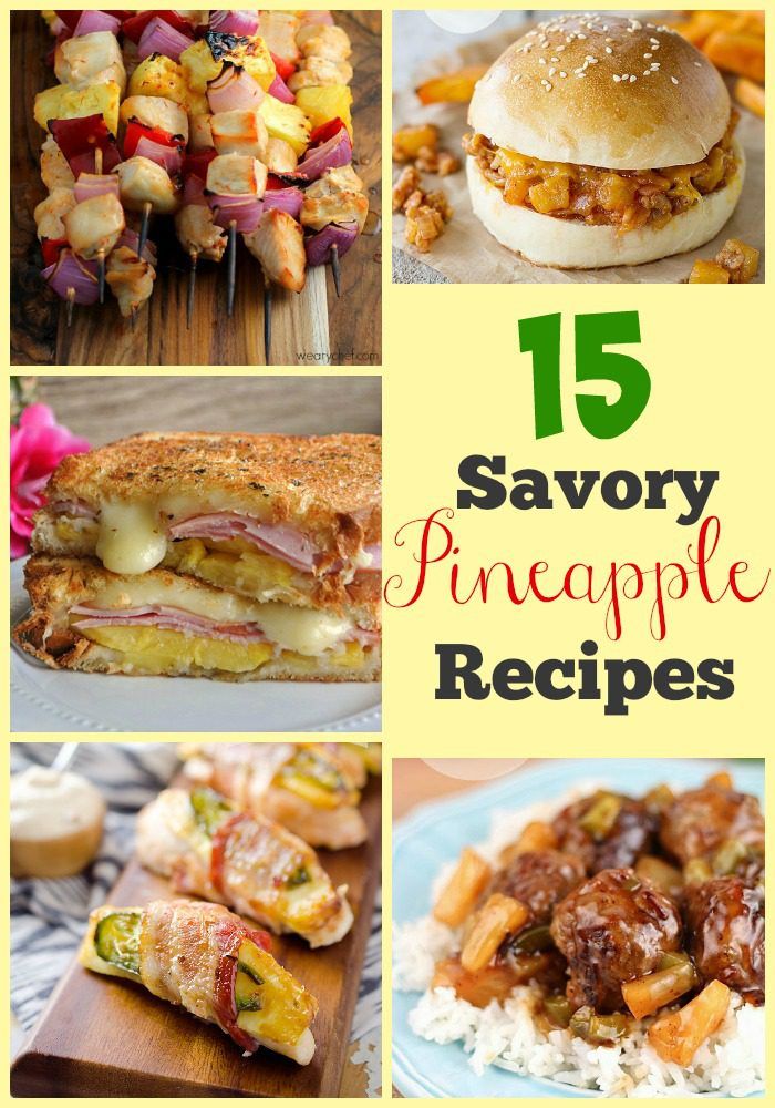 15 Savory Pineapple Recipes