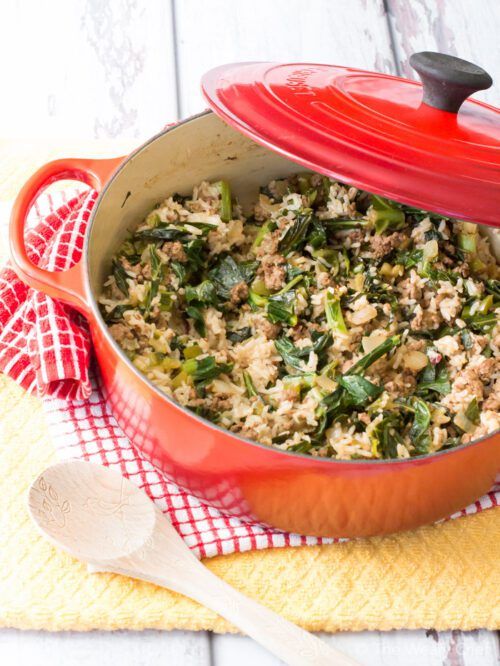 You'll love this healthy spin on the classic dirty rice recipe. Not only is it tasty and good for you, it's also a one-dish dinner!