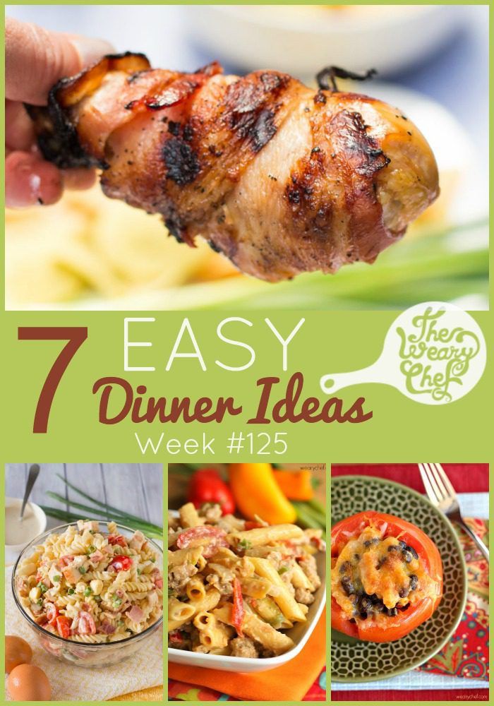 Seven Easy Dinner Ideas: Week 125 (Southwest Recipes) | The Weary Chef