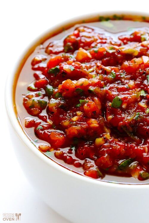 Restaurant-Style Salsa (Gimme Some Oven)