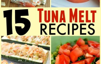 15 Tuna Melt Recipes featured on The Weary Chef