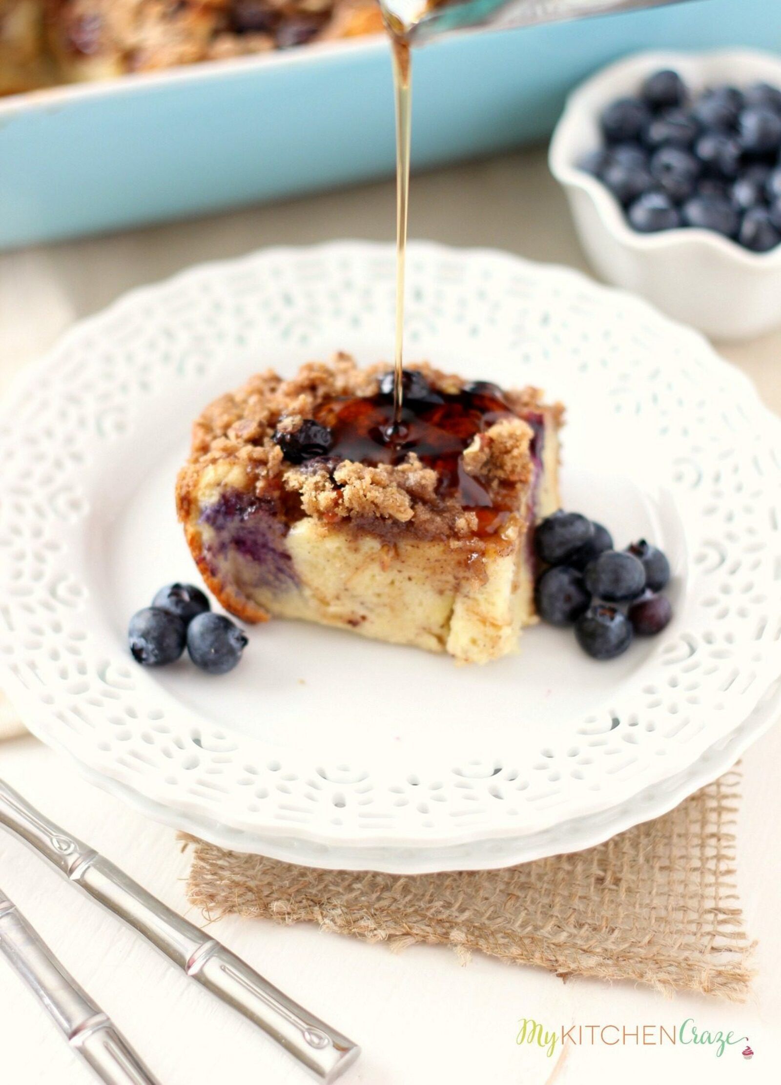 Blueberry Baked French Toast from My Kitchen Craze