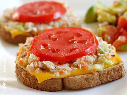 Skinny Tuna Melt by Skinnytaste (Featured on The Weary Chef)