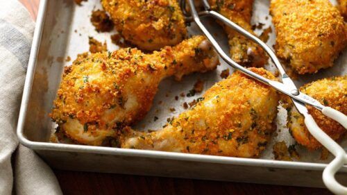 Crunchy Garlic Chicken Drumsticks by Betty Crocker