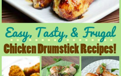 Whether you want sweet, spicy, or crispy, you're sure to find a new favorite in this list of ten chicken drumstick recipes!