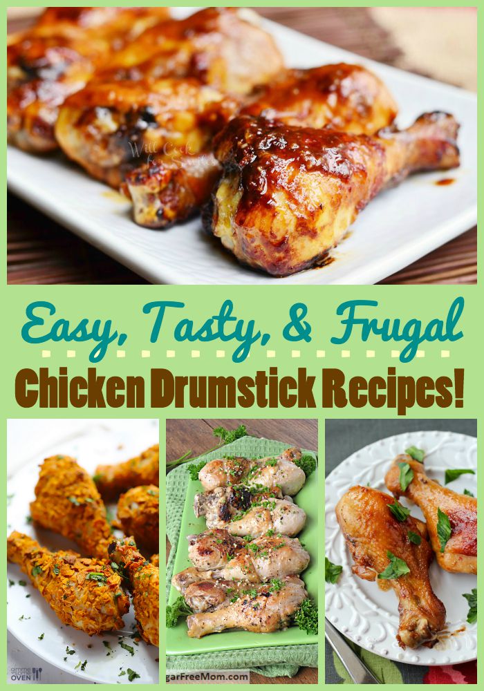 Whether you want sweet, spicy, or crispy, you're sure to find a new favorite in this list of ten chicken drumstick recipes!