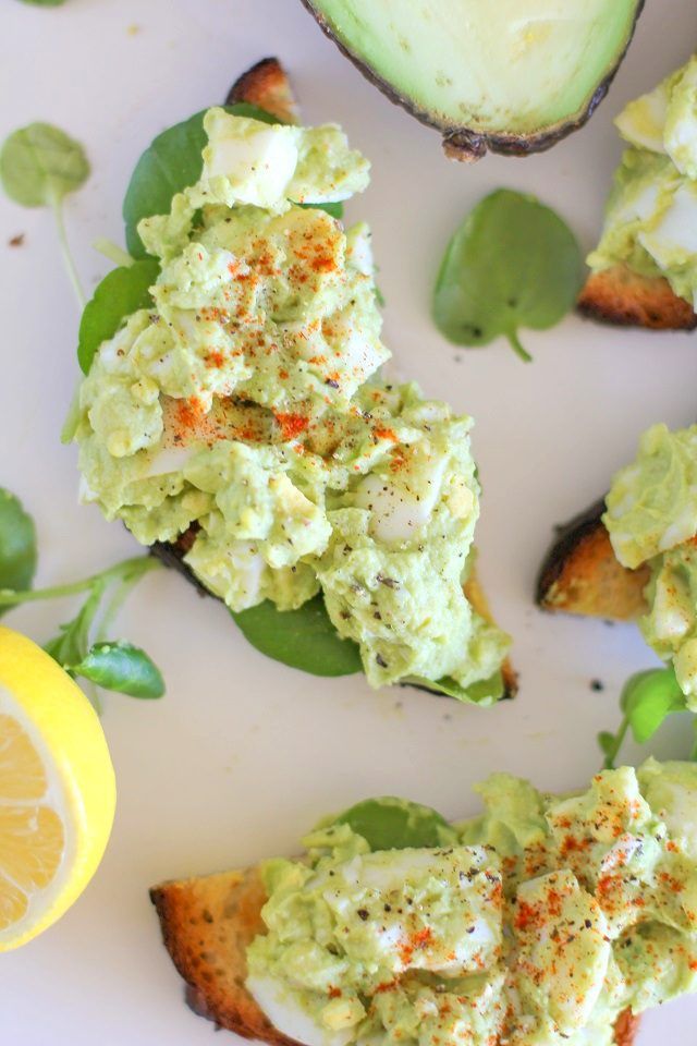 Avocado Egg Salad by The Roasted Root