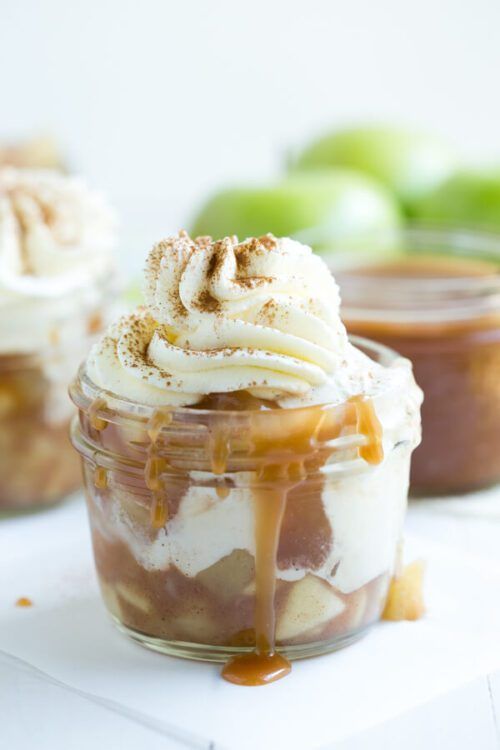 Caramel Apple Pie Sundae - Spoonful Of Flavor