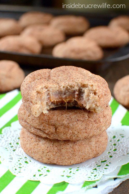 Cinnamon Caramel Cookies by Inside BruCrew Life