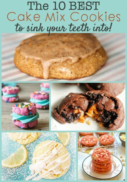 Banana Spice Cake Mix Cookies with Cinnamon Glaze - The ...