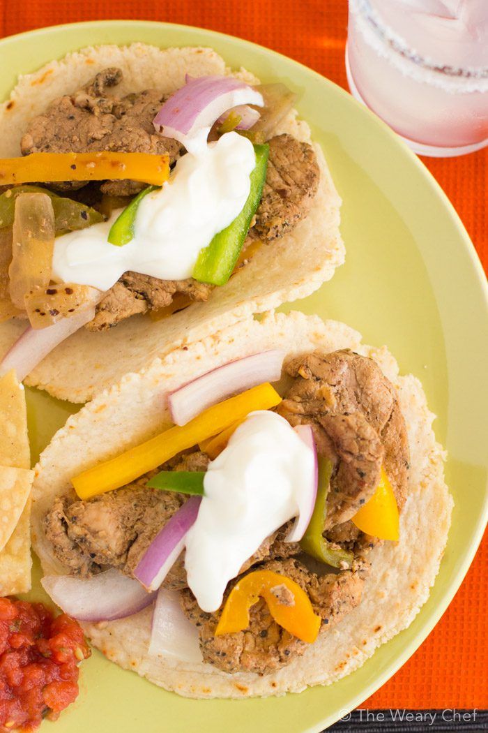 30-Minute Pork Fajitas Recipe