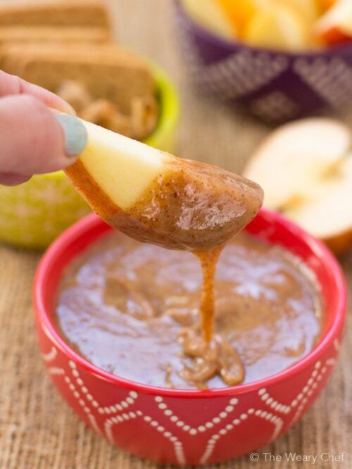 Maple Almond Dip by The Weary Chef