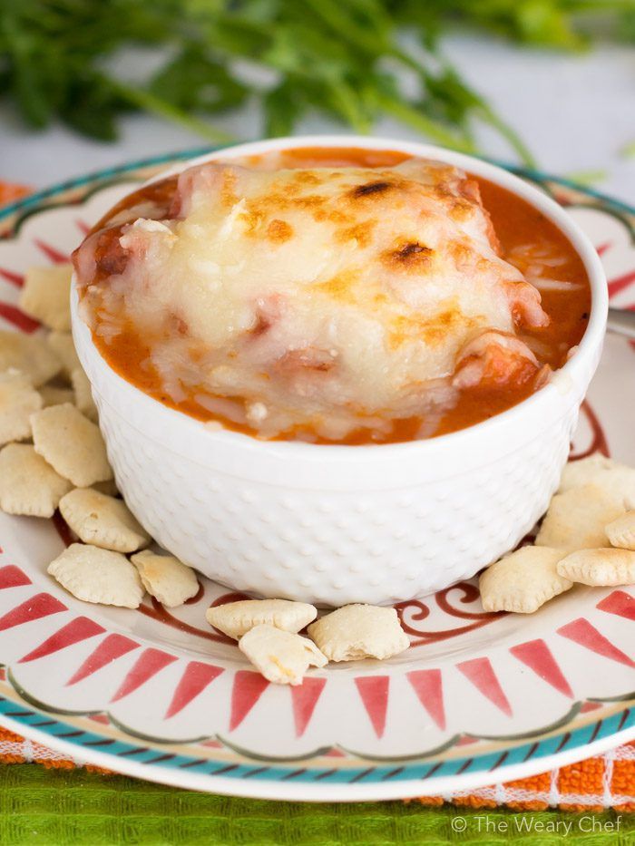 This hearty, satisfying creamy tomato soup is loaded with vegetables, tender chicken, and flavorful sausage. Perfect dinner for a cold night!