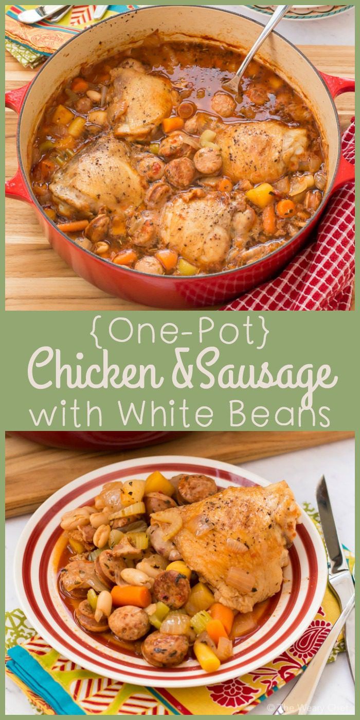 One-Pot Chicken Sausage & Bean Soup Recipe