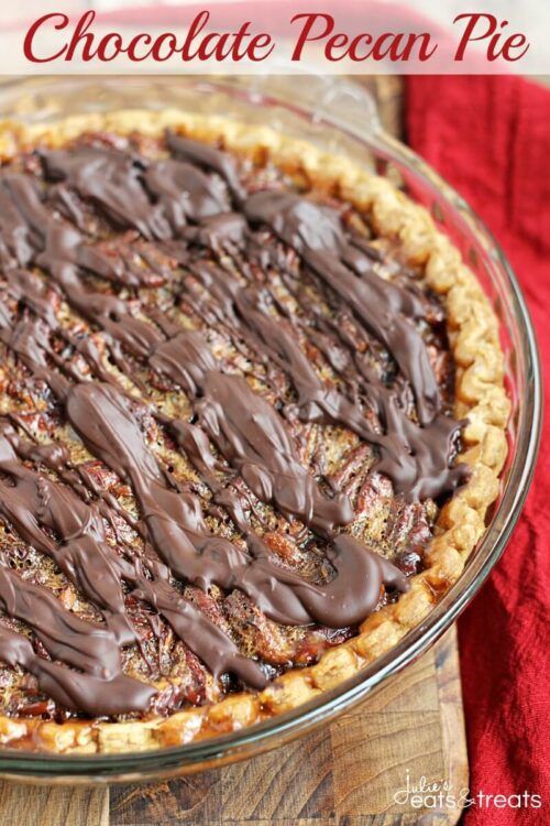 Chocolate Hazelnut Chess Pie - Life, Love and Sugar