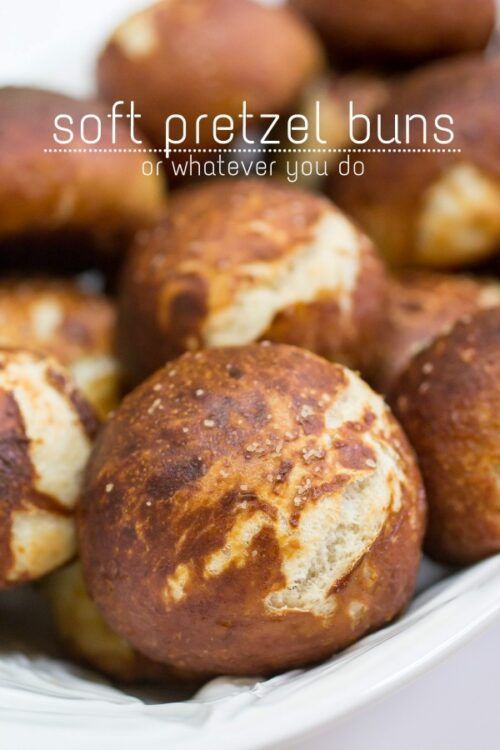 Pretzel Rolls // Or Whatever You Do