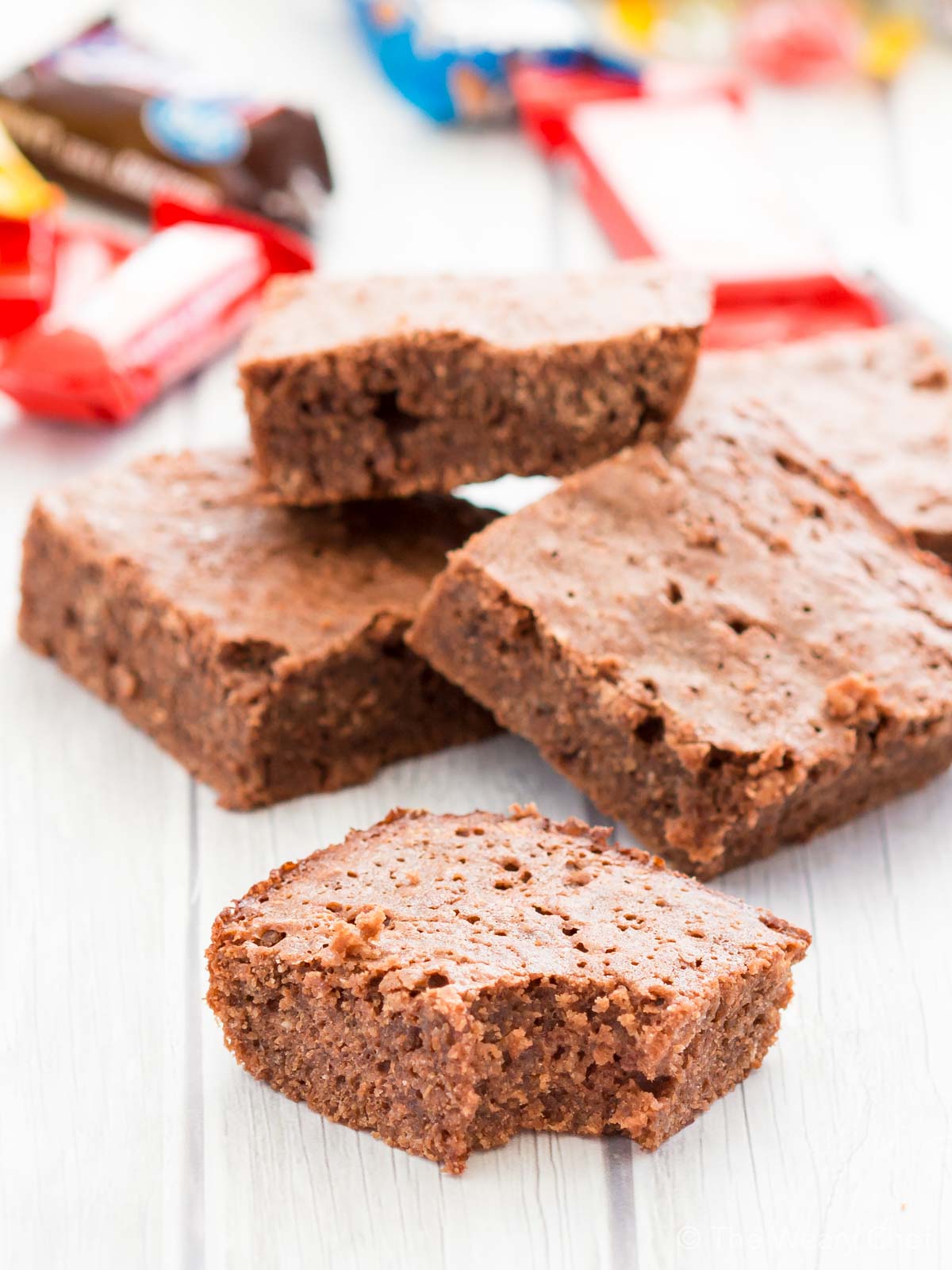 Put your leftover holiday candy to good use in this versatile brownie recipe!