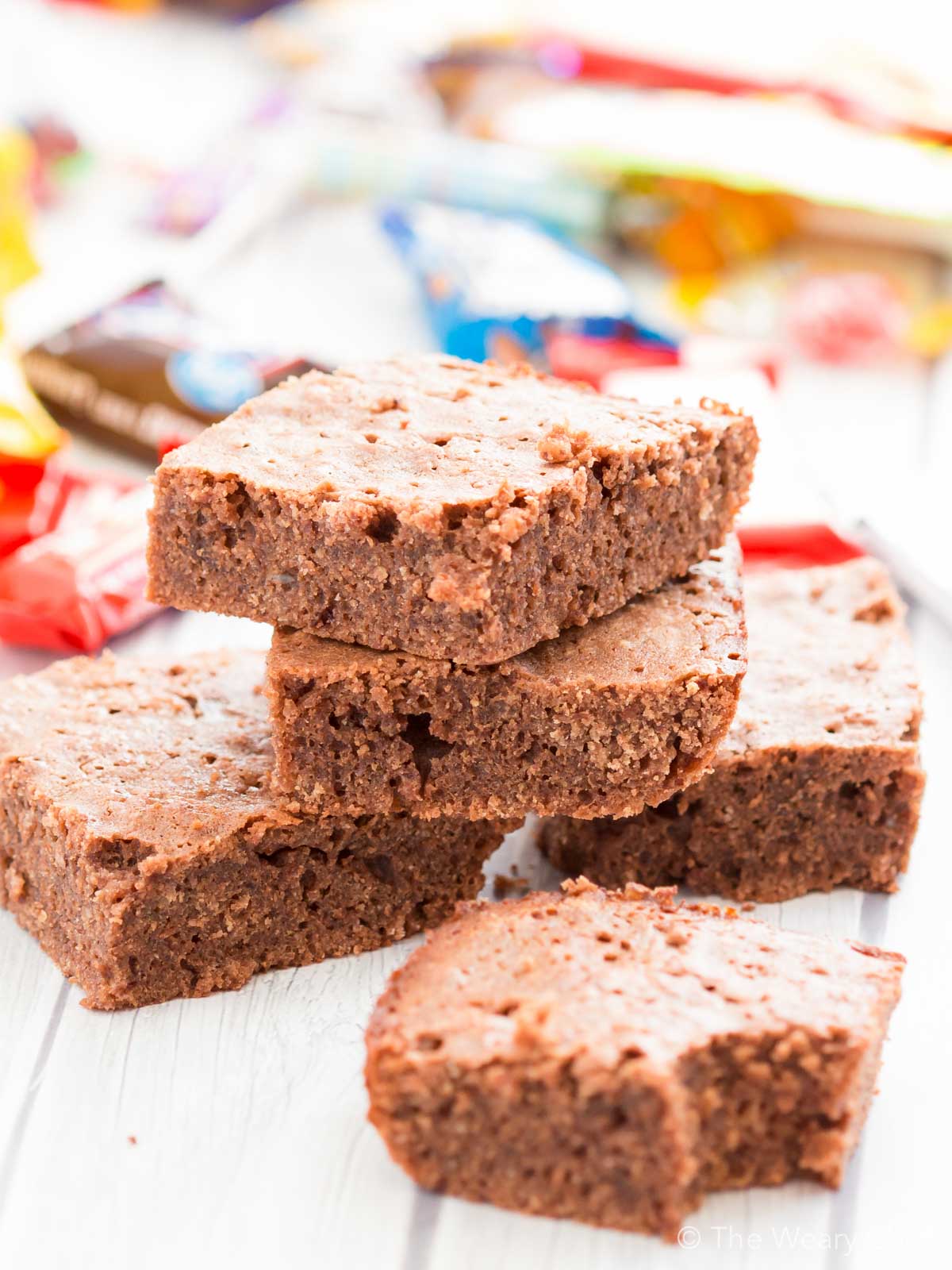 Put your leftover holiday candy to good use in this versatile brownie recipe!