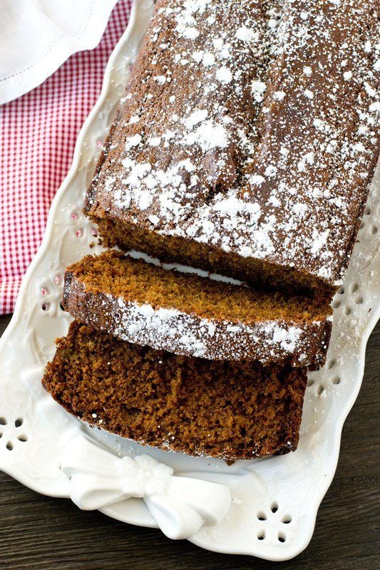 Gingerbread Loaf by: Taste of Lizzy T's