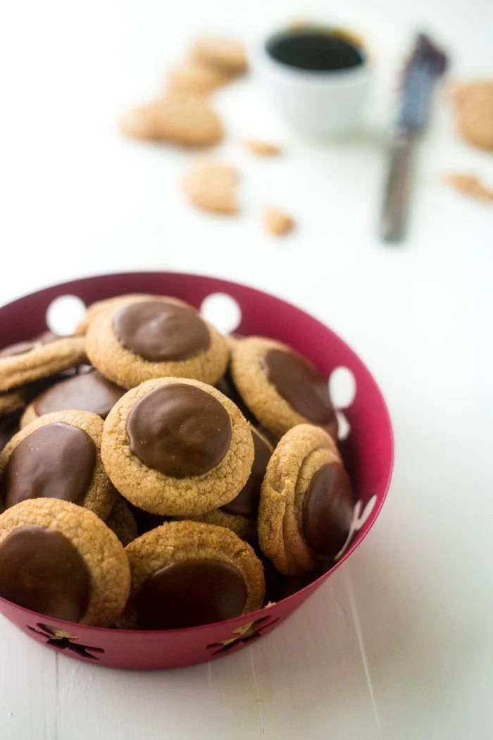 Whole Wheat Molasses Glazed Shortbread Cookies by: Cupcakes and Kale Chips