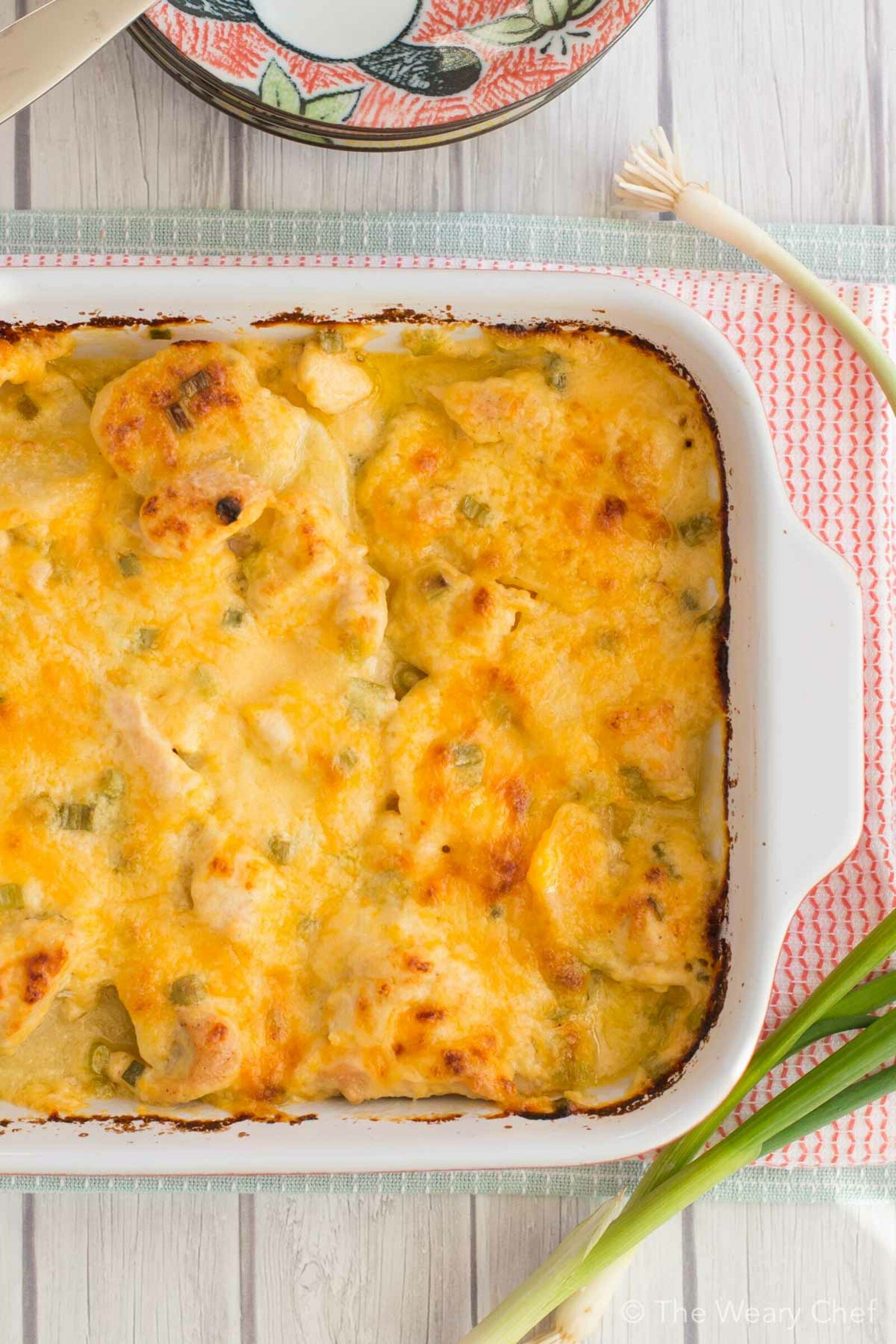 Steakhouse Scalloped Potatoes - Plain Chicken