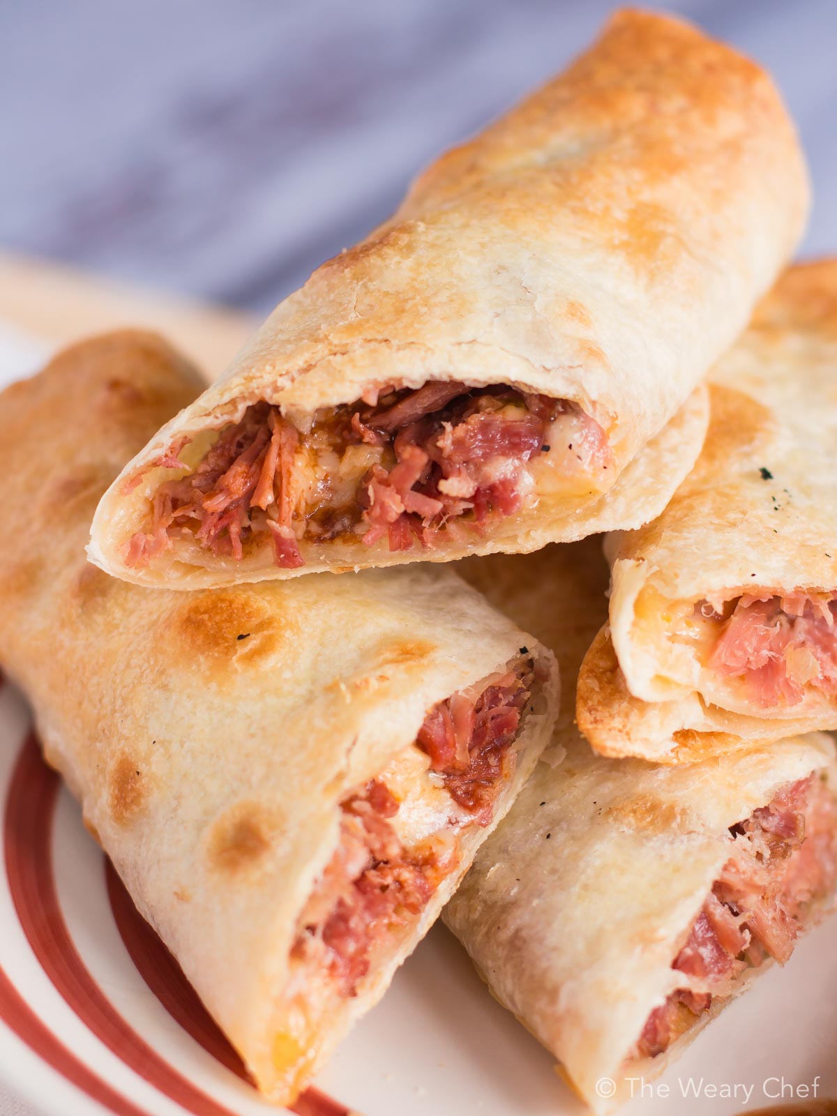 Get ready for a perfect gameday snack or meal with these easy, spicy BBQ Pork Flautas!