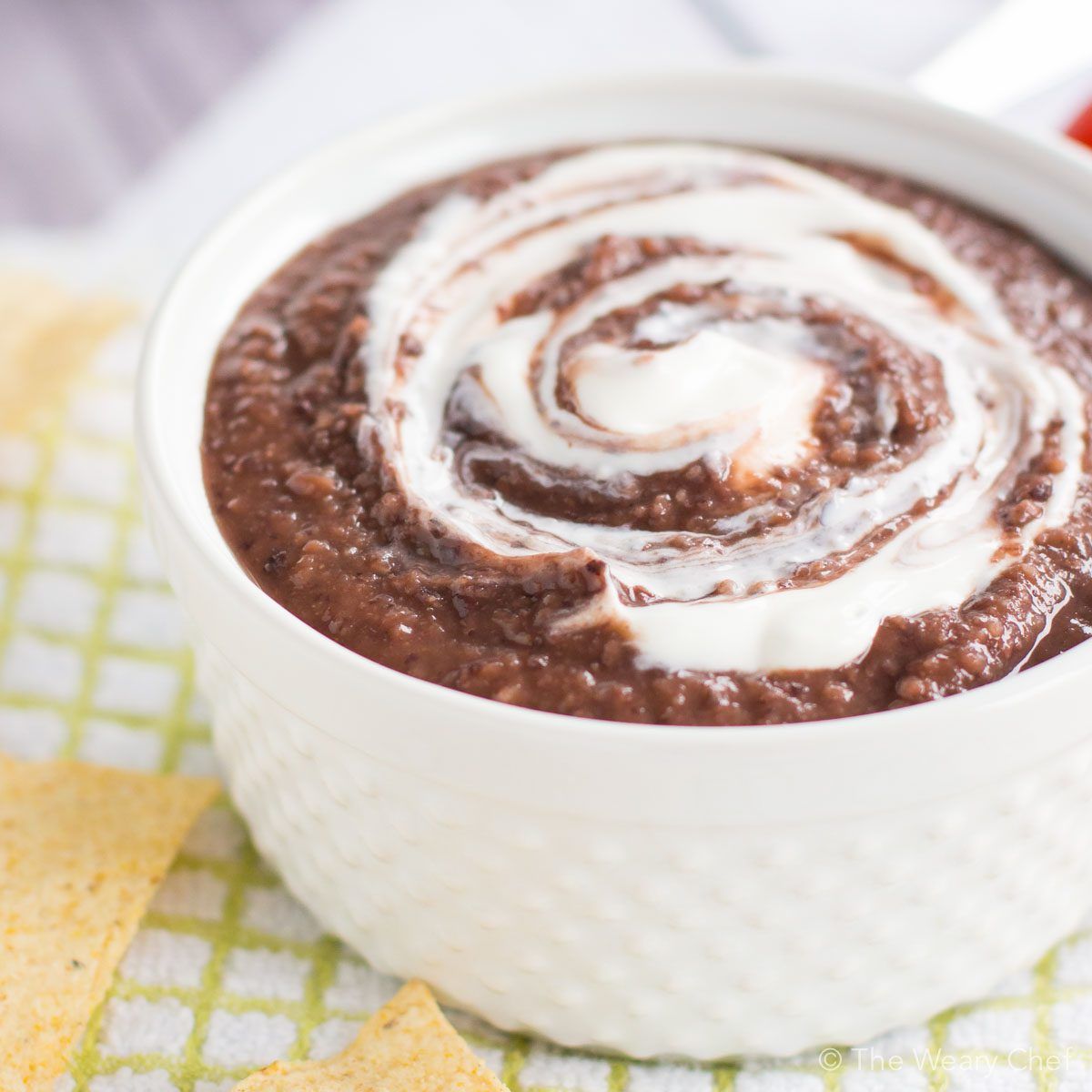 One of my easiest recipes yet, you'll want to make this Blender Black Bean Soup again and again!