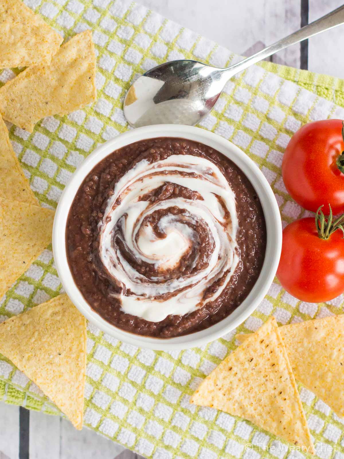 One of my easiest recipes yet, you'll want to make this Blender Black Bean Soup again and again!