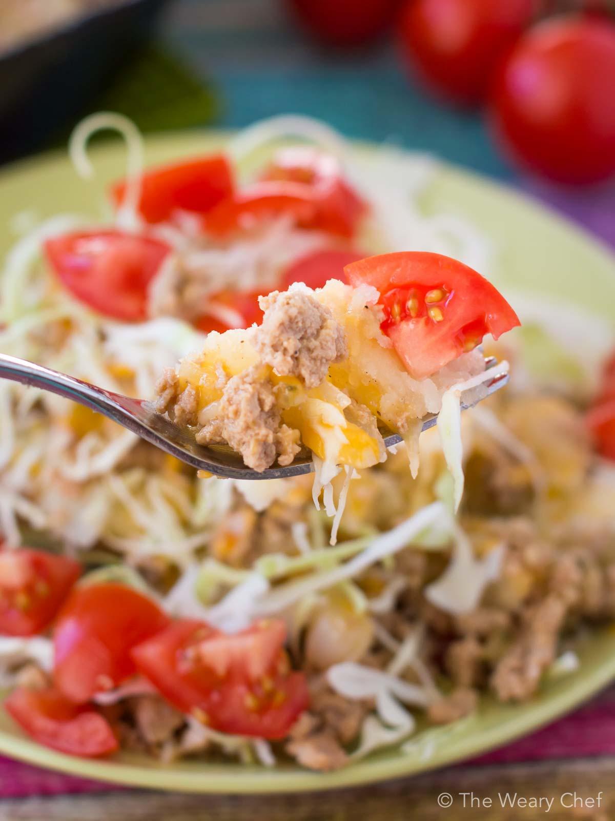 You are going to LOVE these quick and easy cheeseburger stuffed baked potatoes! Enjoy the flavor of cheeseburger and fries in one gluten-free dish!