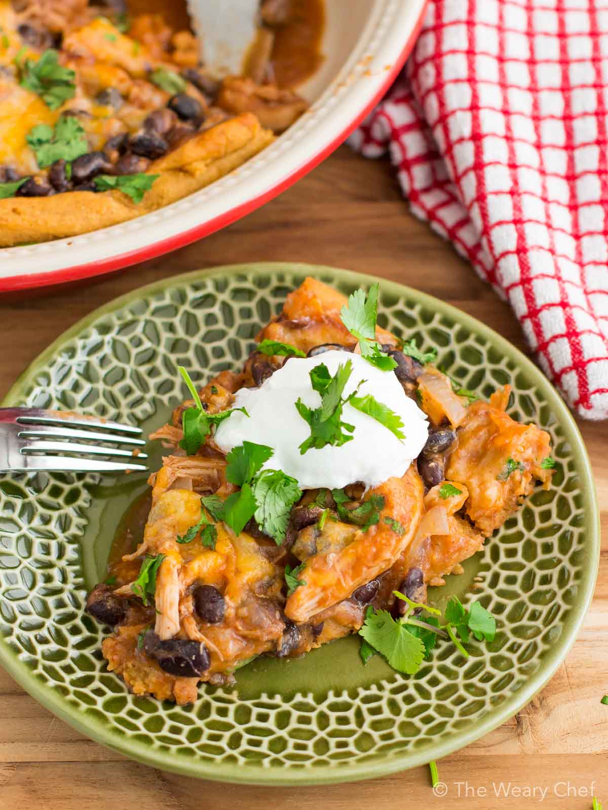 Are you ready for a stick-to-your-ribs Mexican dinner? This Chicken Tamale Pie Recipe is IT! It's gluten free, uses no lard, and is loaded with protein for a satisfying meal.