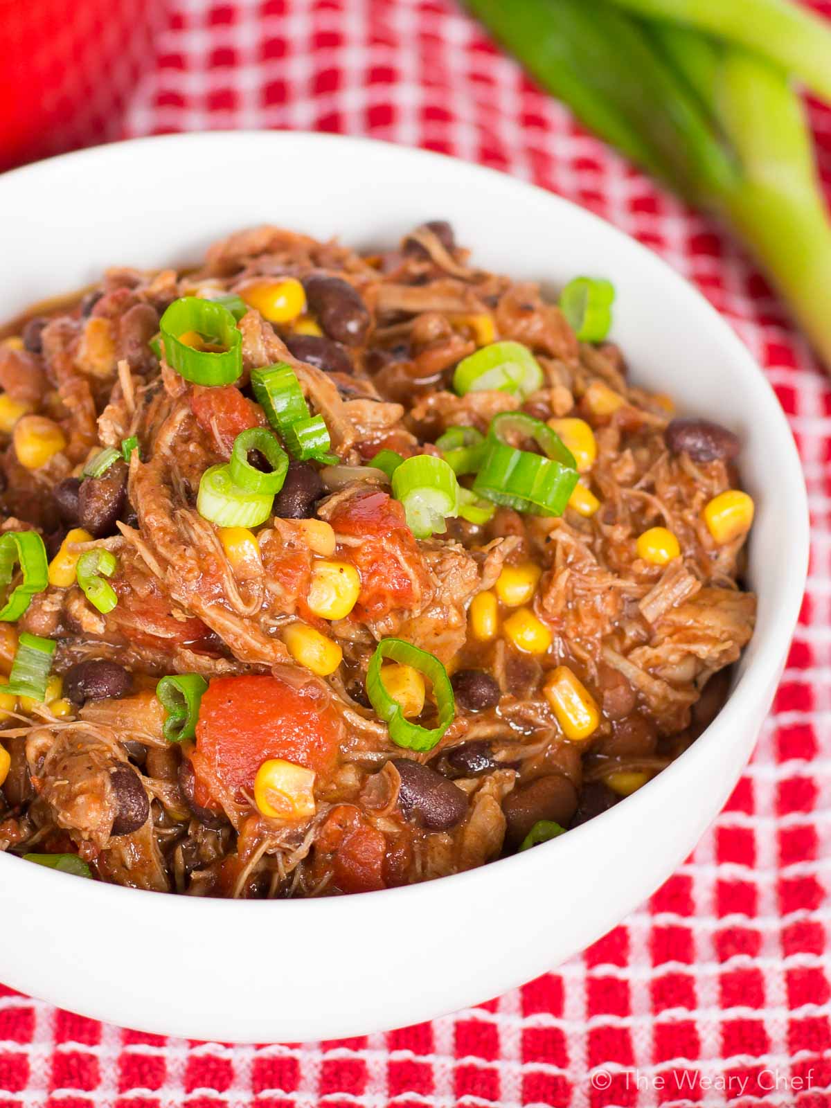 roast red pork chili