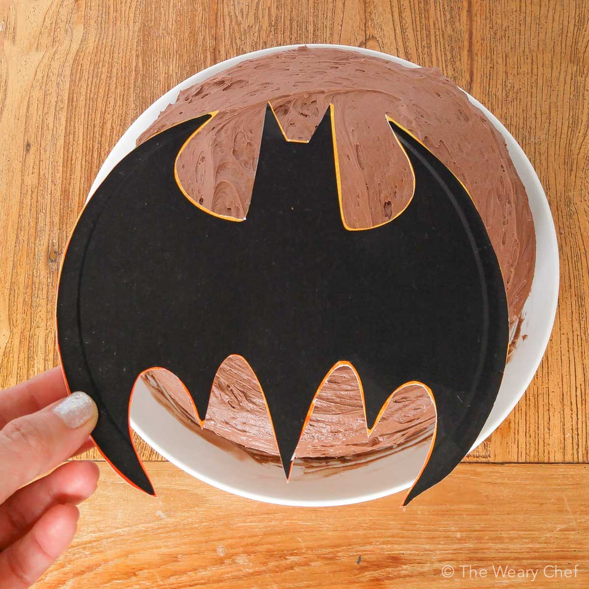 How to make a Batman cake