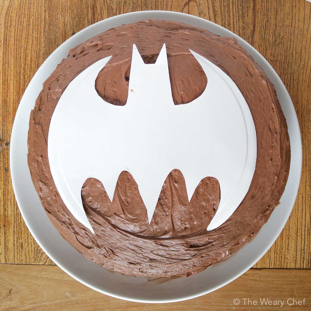 How to make a Batman cake