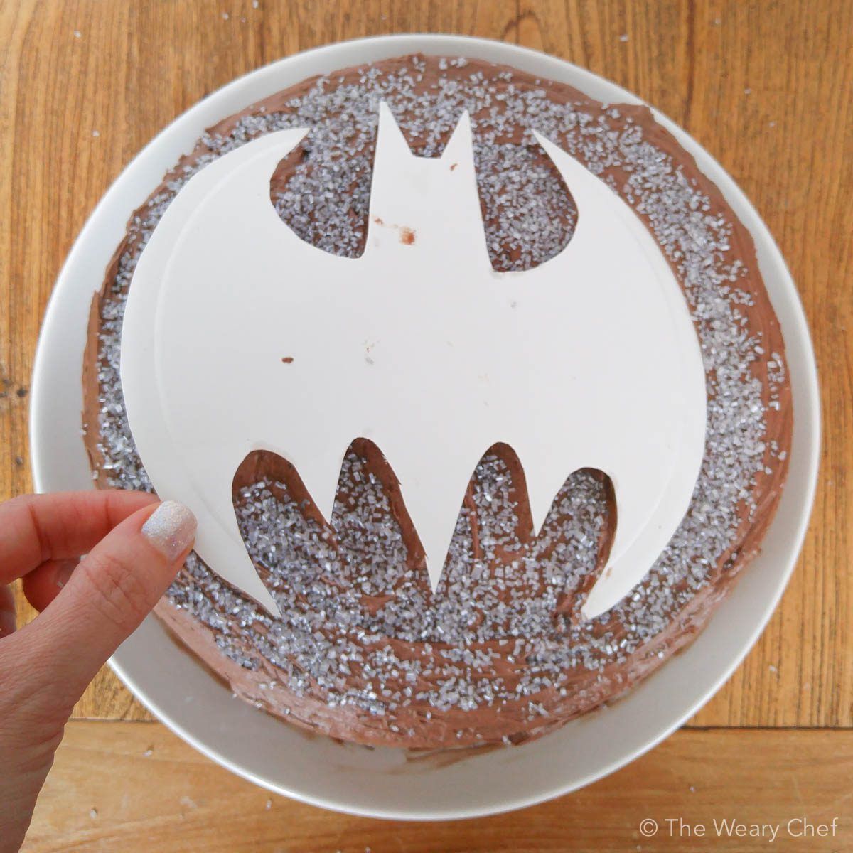 How to make a Batman cake