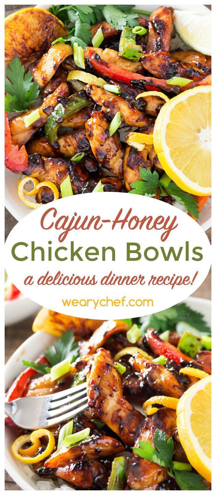 Cajun chicken rice bowl