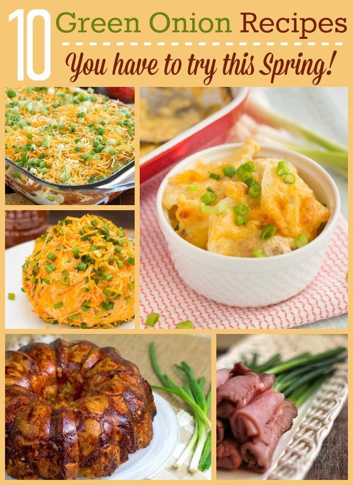 Whether you call them scallions or green onions, you need to use them in these ten fab recipes!