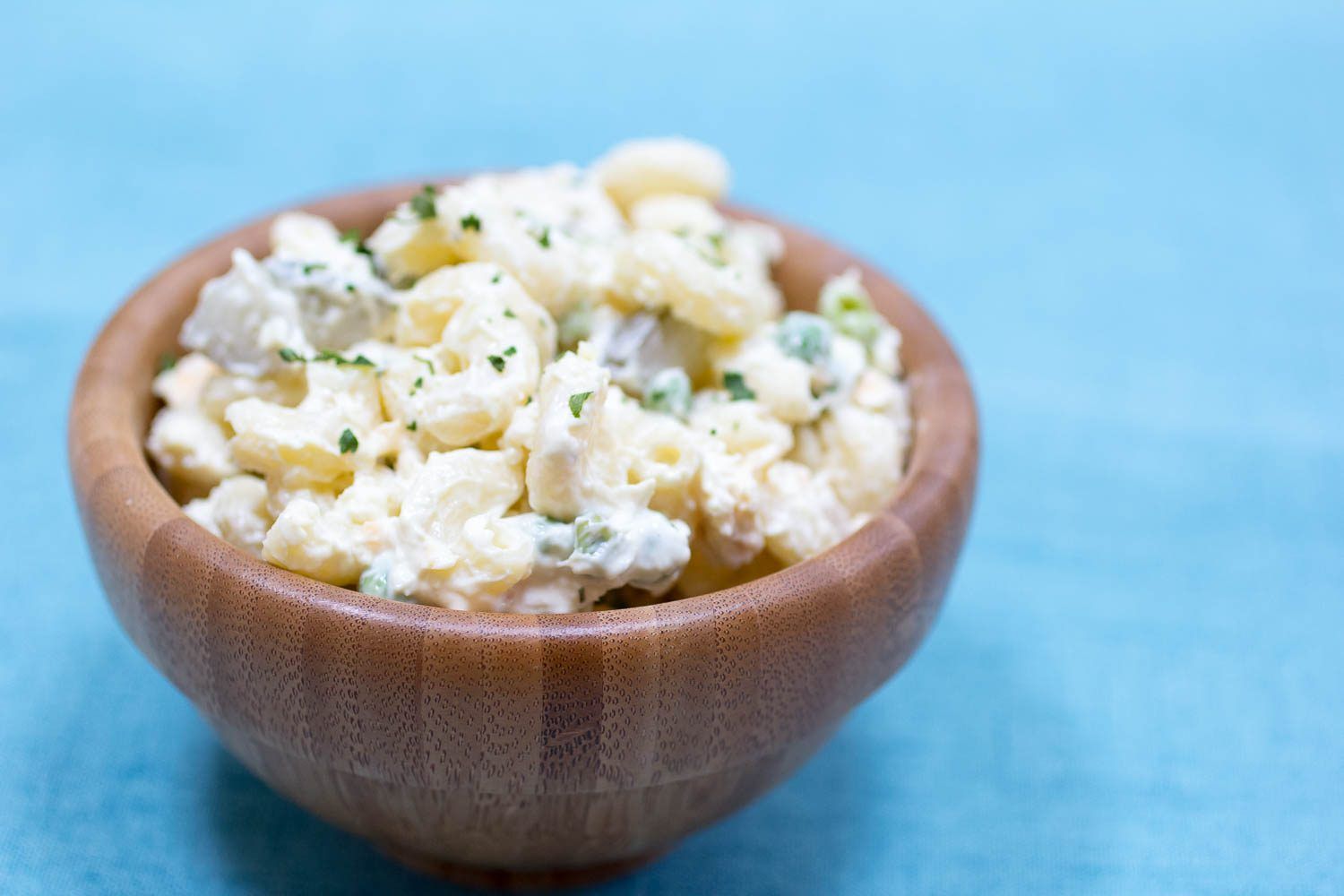 This macaroni salad with tuna is perfect for summer BBQs!