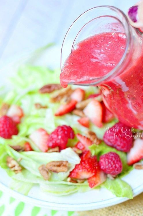 Raspberry Lime Vinaigrette by Will Cook for Smiles